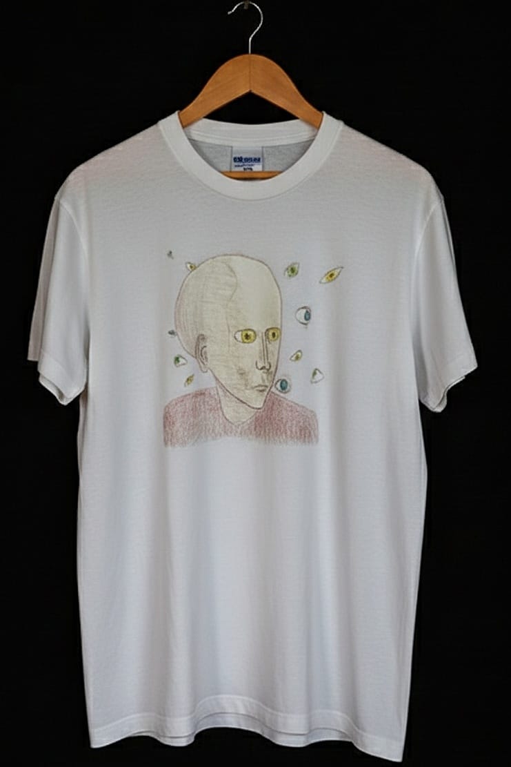 Dettaglio disegno maglietta